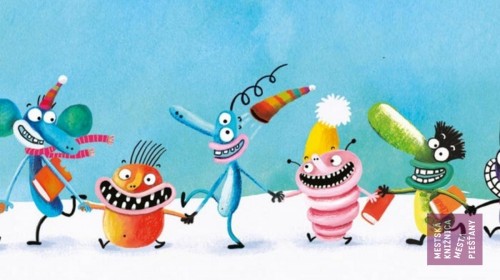 Knihožrouti – výstava ilustrací ke knihám Kláry Smolíkové