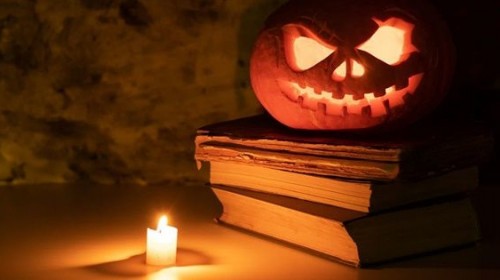 Výtvarná výzva pro děti: Halloween v knihovně