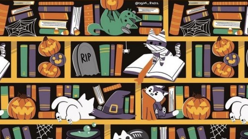 Halloween v knihovně